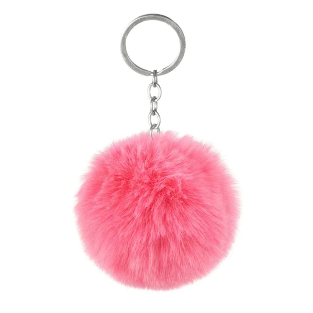 Keychain Bag Charm Beautiful Furry - Trinket Ball Watermelon